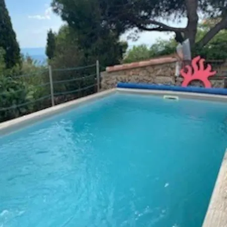 Haut De Villa Au Mont St Clair Vue Exceptionnelle Mer Et Foret Terrasses, Piscine, Petanque, Solarium Prives Sete Exterior photo